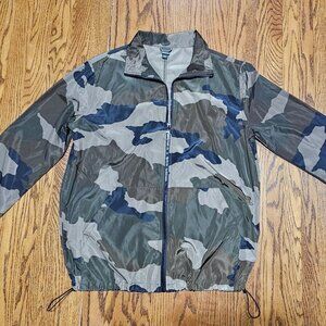 Green Camo Windbreaker